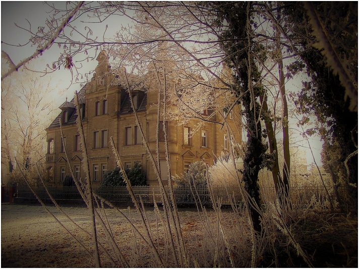 Die alte Bärenschmidtvilla in Mainbernheim